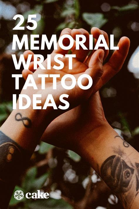 wrist small tattoos for lost loved ones|memorial wrist tattoo ideas.